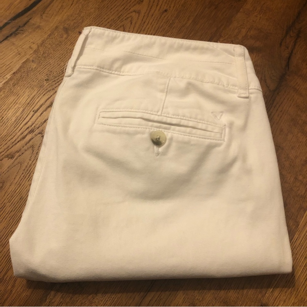 *X-long* White AEO Slacks